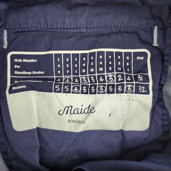 Bonobos Pants Mens 31x32 Gray Chino Maide Performance Pant Ankle Zips - Picture 4 of 11